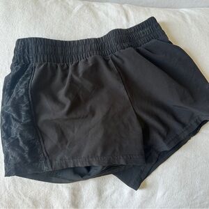 Fabletics floral mesh sport shorts